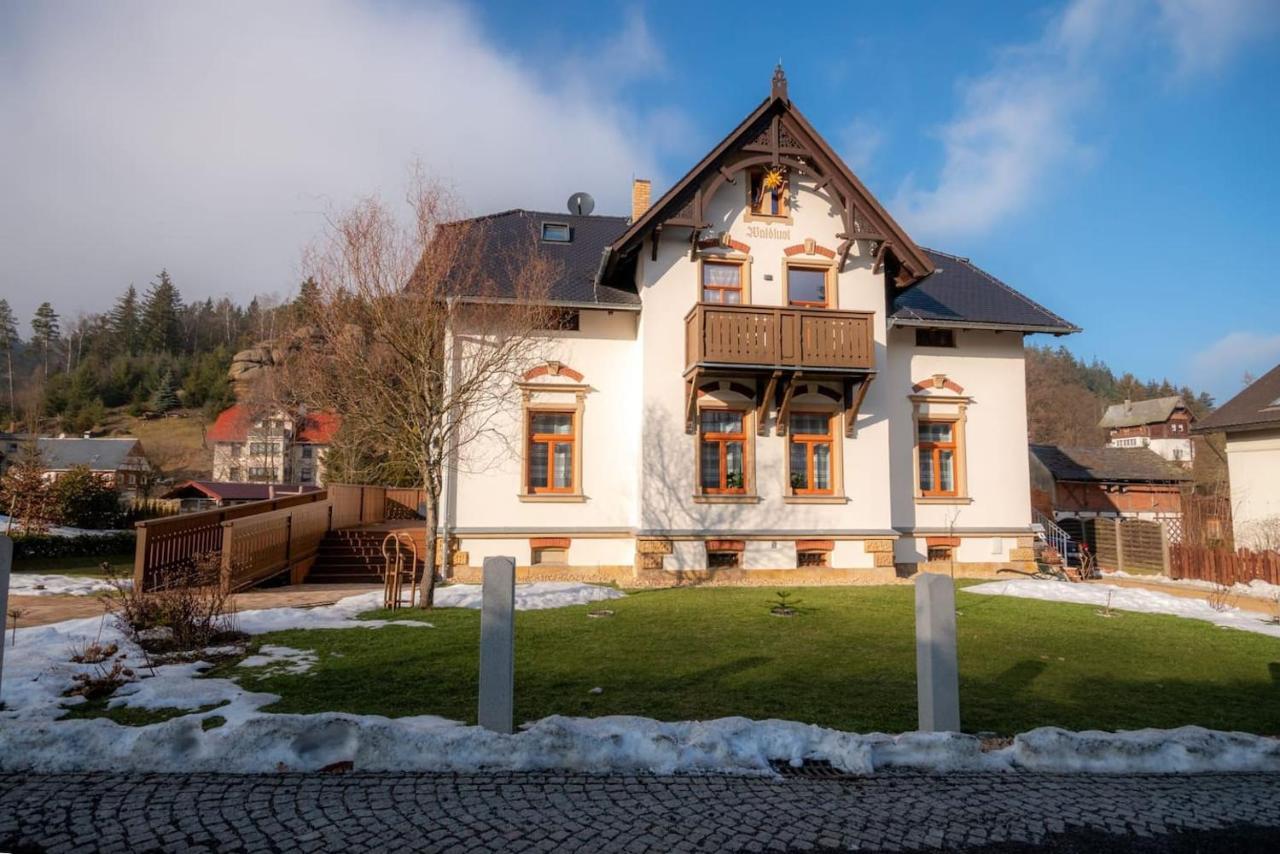 Villa Waldlust - 5 Sterne - 2 Schlafzimmer 쿠로르트오이빈 외부 사진